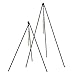 Lodge Tall Boy Tripod, Black, 60 Inch