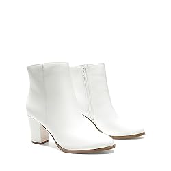 DREAM PAIRS Women's Chunky High Block Heel Ankle