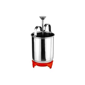Capital Kitchenware Stainless Steel Meduvada Maker with Stand (Multicolour)