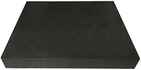 Isomolded Graphite Plate, Ground, 0.25"H x 8"W x 8"L, Each