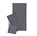 Country Bound 3-Piece Microfiber Travel Towel Set - Light Gray