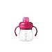 OXO Tot Transitions Soft Spout Sippy Cup with Removable Handles, Pink, 6 Ounce