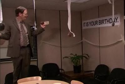 It Is Your Birthday Banner The Office The Office Show Decorations Tv Show It Is Your Birthday The Office Birthday Banner 6 X15 Pricepulse