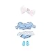 Distroller Neonate Nerlie Girl Clothing Blue Sweater Pink Tutu with Bow & Shoes - Mexico KSI-Merito Exclusive