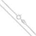 Sterling Silver Box Chain 1mm 1.1mm 1.3mm 1.4mm 2.4mm Genuine Solid 925 Italy Classic New Necklace (Also Available in Stainless Steel)