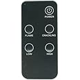 Generic Replacement Remote Control Compatible for PuraFlame Western EF42D-FGF EF43D-FGF EF302A EF45DFGF EF45D-FGF 3D Electric Fireplace Heater