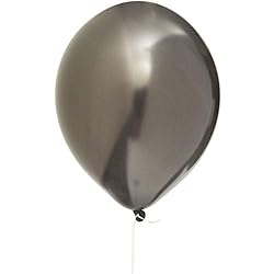 Black and Lime Green Latex Party Balloons