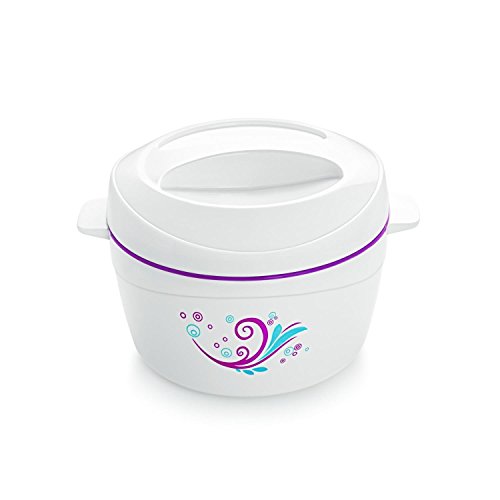 Click Here to See More Images Cello Alpha Casserole, 2.5 Litres, White (CAS_ALPH_White_2500 ml)