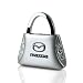 Mazda Purse Shape Keychain W/6 Swarovski Crystals