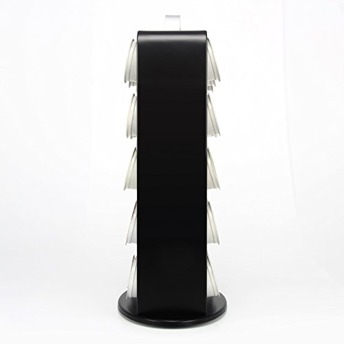 Coffee Capsule Stand,Revolving Coffee Pod Holder for K-Cup 30 Pods,Storage Rack 2color (Black)