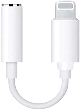 Chenzala Headphone Adapter Jack Dongle Compatible for iPhone 7 / 7Plus / 8 /8Plus / X/XS Headphone to 3.5mm Jack Aux Audio Stereo Adapter Charger Cable Accessories Compatible with iOS 10.3 or Higher