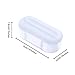 Toilet Seat Bumper Toilet Replacement Bumper Kit with Strong Adhesive Used for Home, Hotel, Hospital by Reachno, 4 Pieces