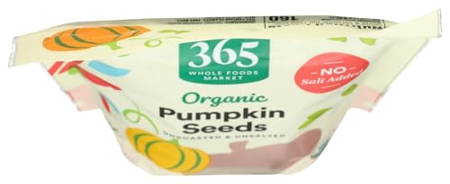 365 BY WHOLE FOODS MARKET, ORGANIC PUMPKIN SEEDS, 8 OUNCE