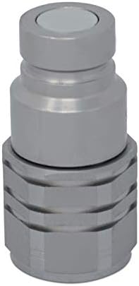 5/8″ Flat Face High Flow Hydraulic Quick Connect Male Coupler, 3/4″ NPT Thread