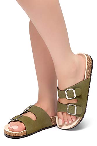 Herstyle-Softey-Womens-Comfort-Buckled-Slip-on-Sandal-Casual-Cork-Platform-Sandal-Flat-Open-Toe-Slide-Shoe