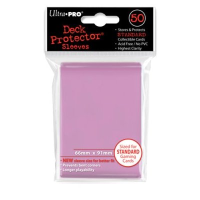 Deck Protectors, Solid - Pink (12 pks of 50 per disp)