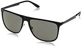 Carrera CA5020S Rectangular Sunglasses, Black, 58 mm