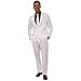 Forum Novelties Men's Suit and Tie Costume, White, Standard