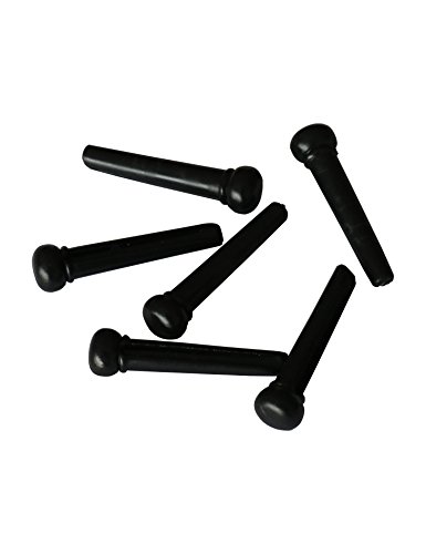 image for Metallor Bridge Pins for Acoustic Guitar Plastic String and Peg Replac