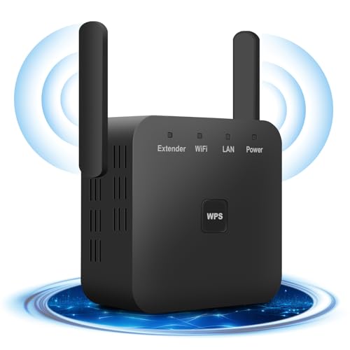 2026 WiFi Extender, WiFi Repeater, WiFi Booster, Covers Up to 9900 Sq.ft and 60 Devices, Internet Booster - with Ethernet Port, Quick Setup, Home Wireless Signal Booster