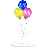 PermaShine - Reusable and Helium Free Triple Balloon Bouquet - Permanent Plastic Indoor and Outdoor Balloons