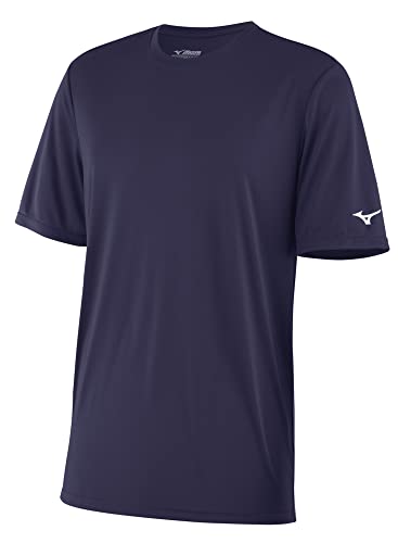 Mizuno Youth NXT Short Sleeve Tee, Navy, Small at Amazon
