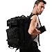 HAIXUN 30L Military Tactical Backpack for Outdoor Shooting Hunting Camping Hiking Travel, including 2 Collapsible Water Bottles