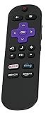 UBay LC-RCRUS-17 Remote Control Replacement for Sharp Roku TV with HBO Netflix Sling Shortcuts