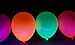 DirectGlow UV Neon Fluorescent Blacklight Reactive Glow Party Balloons (100)