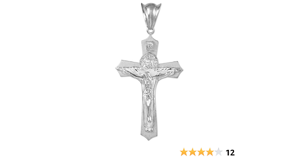 Men's 925 Sterling Silver Jesus Christ 