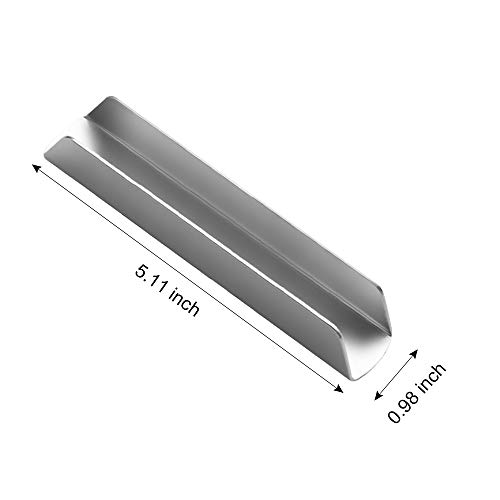 2 Pack U Shape Safety Banister Reinforcement Groove for Baby, Dog, Pet Gate - Interface Reinforcement Trough Stair Guardrail Accessories