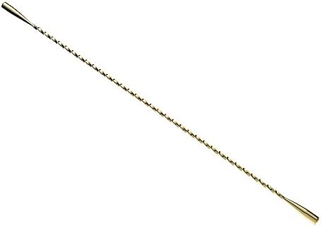 Barfly Cocktail Stirrer, Double End 13 3/16" (33.5 cm), Gold