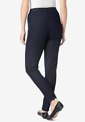 Woman Within Plus Size Petite Fineline Denim