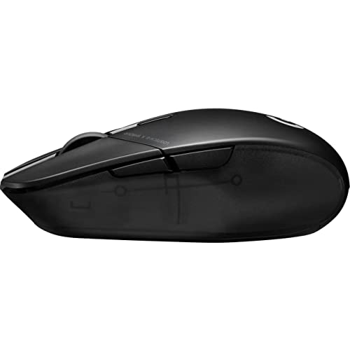 Logitech G303 Shroud Edition Wireless Gaming Mouse - LIGHTSPEED- HERO 25K - 25,600 DPI - 75 grams - 5-buttons – PC - Black