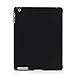 KHOMO - iPad 2 3 and 4 Generation Case - Dual Series - Super Slim Carbon Fiber Cover with Rubberized Back and Smart Auto Wake Sleep Feature for Apple iPad 2, 3rd and 4th