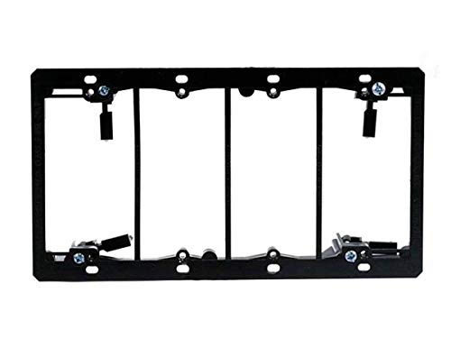 Monoprice 107064 Low Voltage Mounting Bracket, 4-Gang