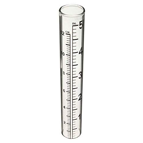 Cedmon 5" Capacity Rain Gauge (1Pcs)