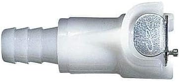 Colder AO-06361-11 lder) PMC1702 Quick-Disconnect Hose Barb Fitting Body; Straight-Through, 1/8" Tube ID