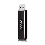 OSCOO Type-C 3.1/USB 3.0 Ultra Dual USB C Flash Drive for Smartphones, Tablets and New Macbook (32GB, Black)