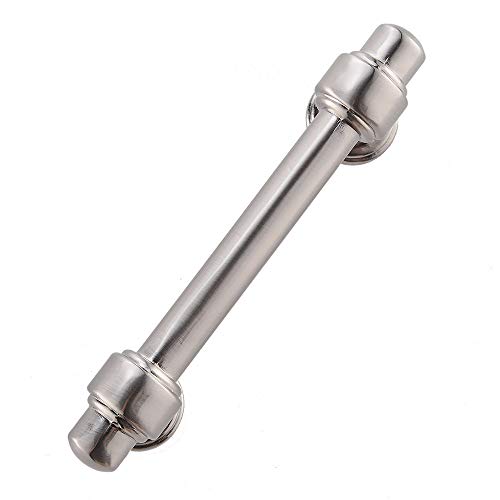 Stainless Steel Modern Brushed Nickel Pull Kitchen Cabinets Handles, 3.03 Inch(76mm) Hole Centers,25 Pack