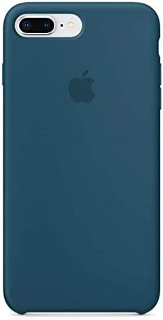 iPhone 7 Plus & iPhone 8 Plus Case(5.5''), TORACASE Liquid Silicone Gel Rubber Slim Fit Soft Mobile Phone Case with Microfiber Cloth Lining Cushion (Cosmos Blue)