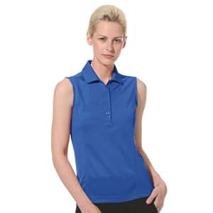 Amazon.com: Monterey Club Ladies Plus Size Dry Swing Sleeveless Golf Shirts - Assorted Colors 