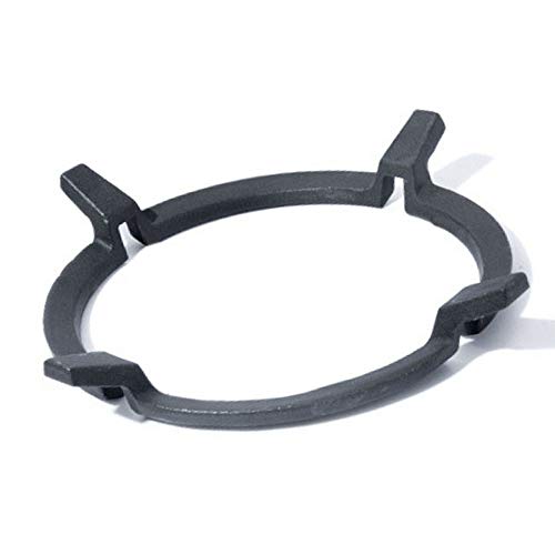 Moligh doll Wok Pan Stand Support Rack Cast Iron Burners Stove Cookware Ring Round Based