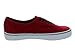 Vans Adult Authentic, Chili Pepper/Black 10 B(M) US Women / 8.5 D(M) US Men
