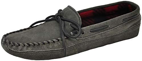 MinnetonkaMen's Double Bottom Fleece Slipper