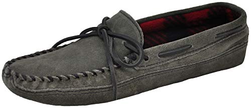 MinnetonkaMen's Double Bottom Fleece Slipper