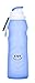 Collapsible Water Bottles BPA Free - Foldable Filter Sports Hydrated Cup - for Cycling,Camping,Hiking,Travel - Durable,Reusable with Leak-proof Lid - 20 Oz(Blue)