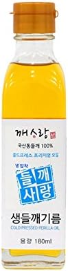 GGAESARANG COLD PRESSSED PERILLA OIL, 180 ml