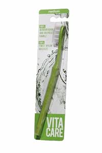 Vitacare toothbrush medium - Green - case of 6 (850575003063)