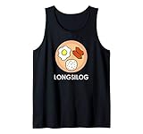 Funny Filipino Longganisa Longsilog Food Tank Top